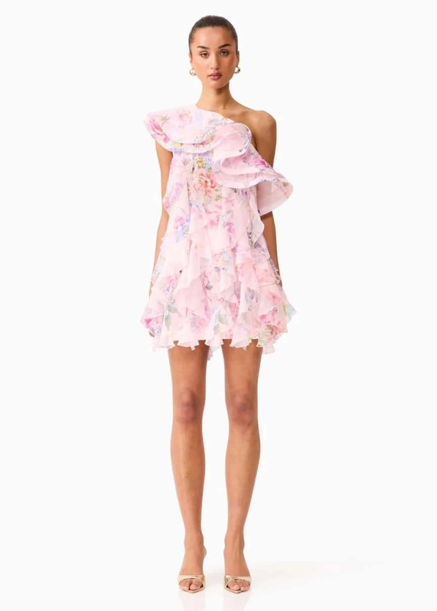 Millie Ruffle Mini Dress