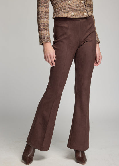 ELISE STRETCH SUEDE PANTS