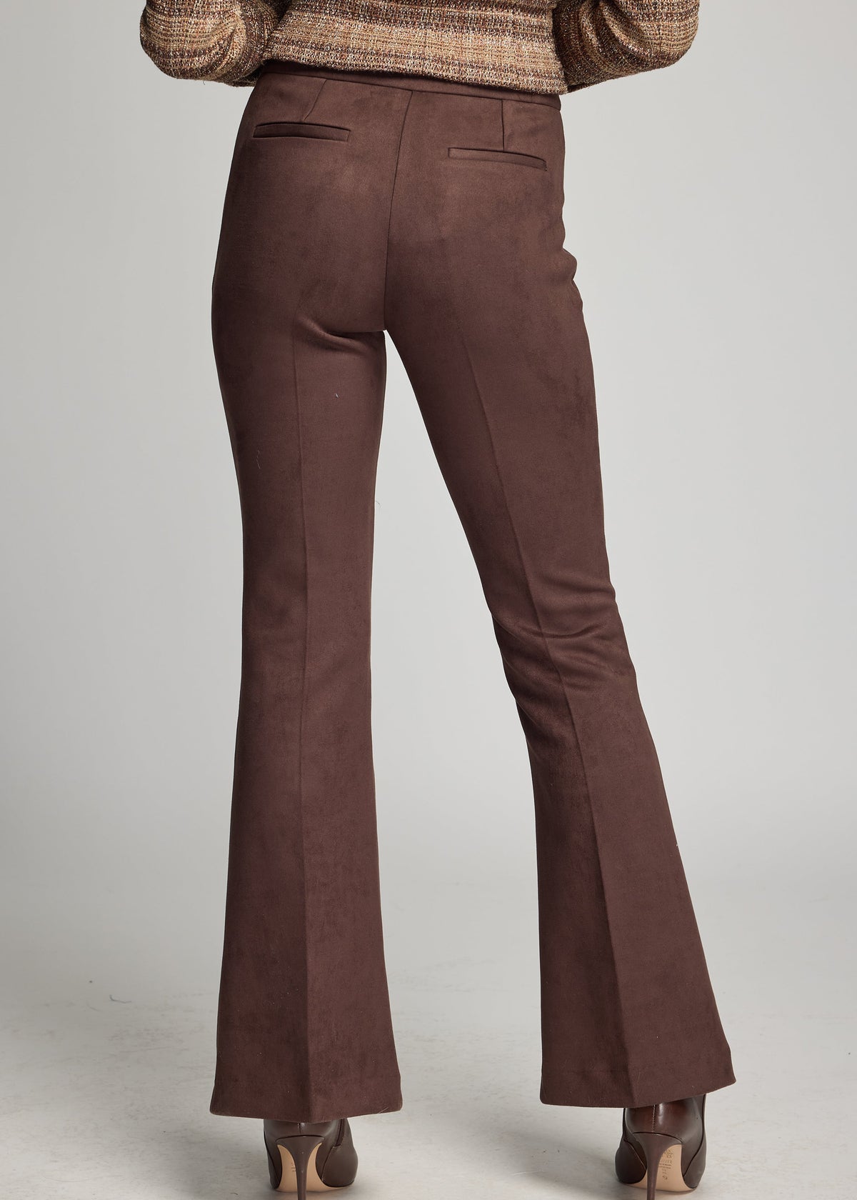 ELISE STRETCH SUEDE PANTS