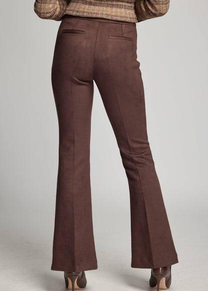 ELISE STRETCH SUEDE PANTS