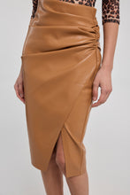 Load image into Gallery viewer, GINA VEGAN LEATHER SKIRT