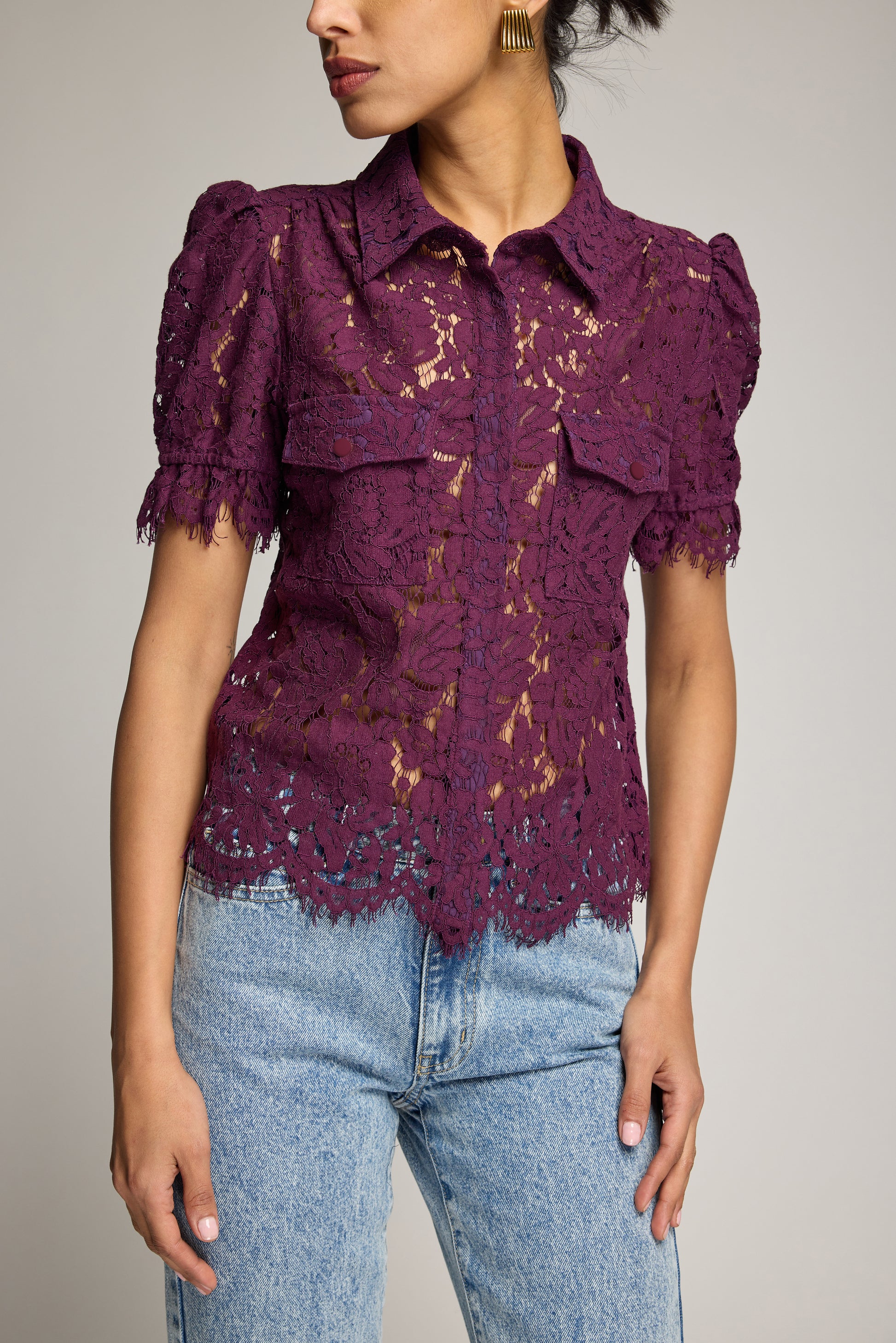 MINA LACE SHIRT
