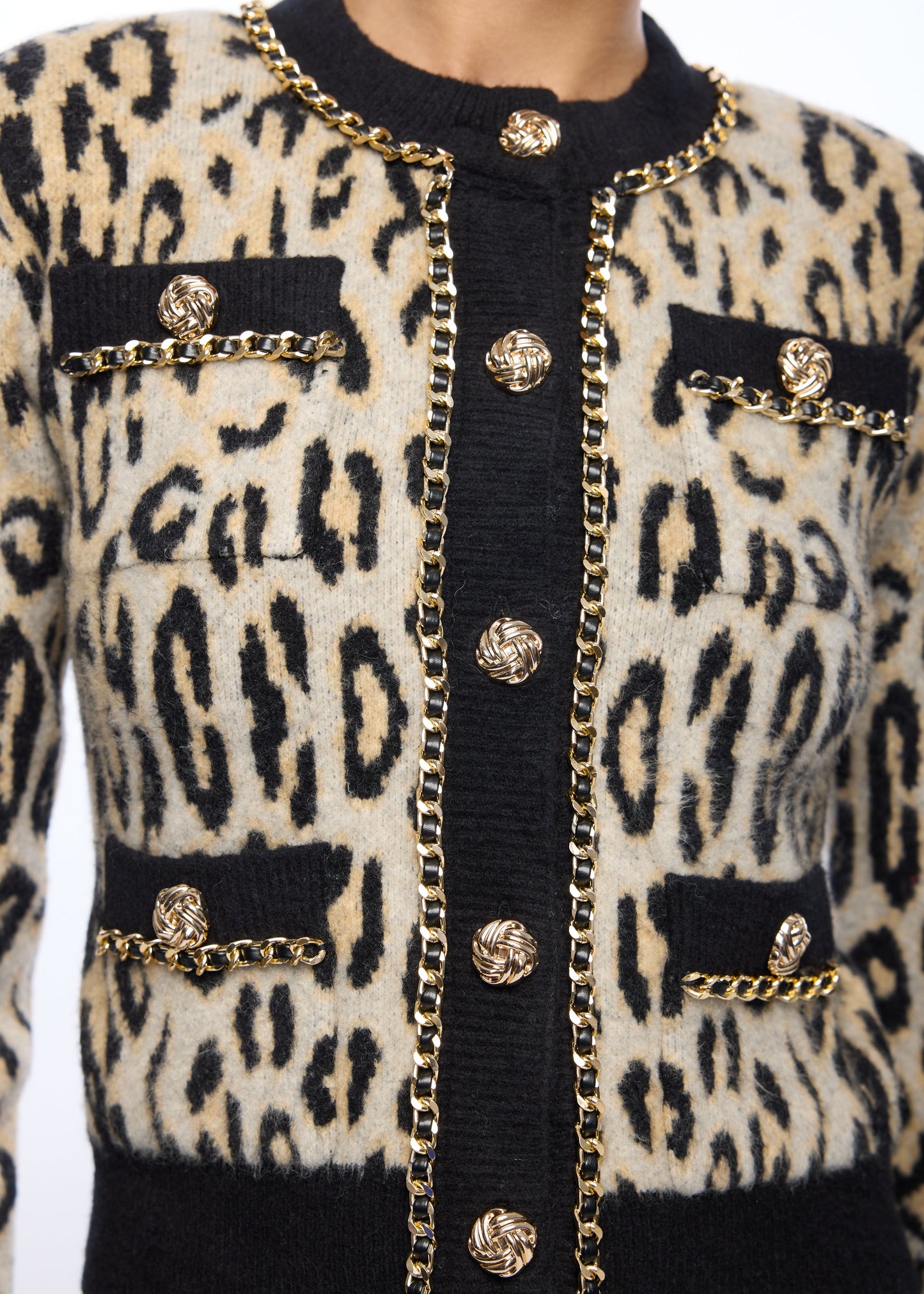 SELMA LEOPARD CARDIGAN