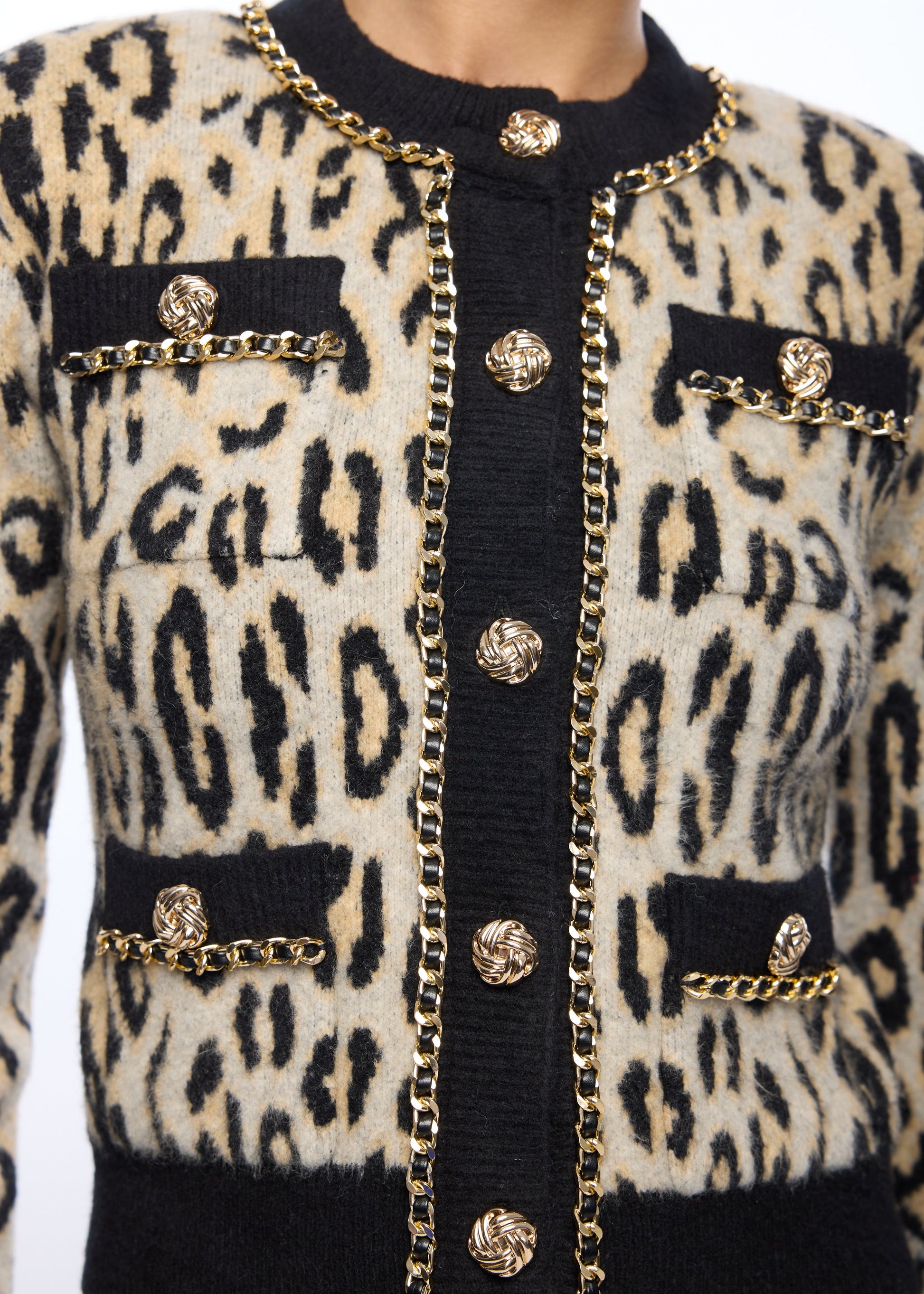 SELMA LEOPARD CARDIGAN
