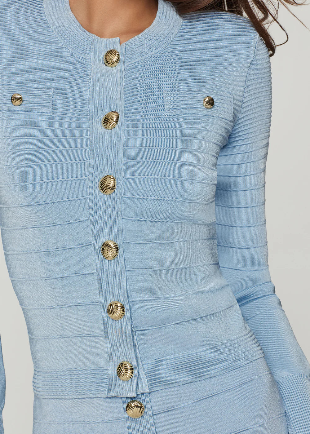 Lilla Bandage Cardigan