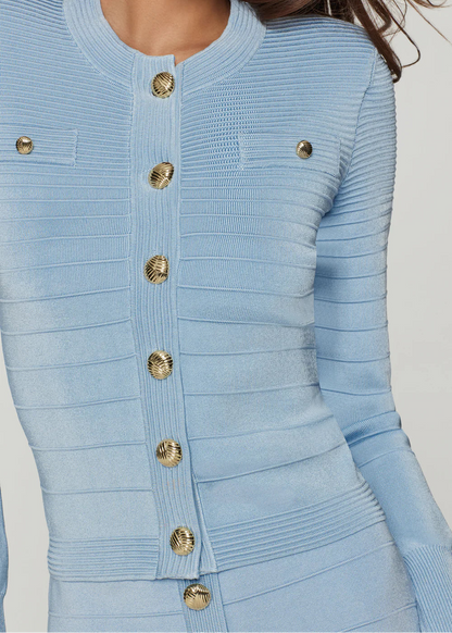 Lilla Bandage Cardigan