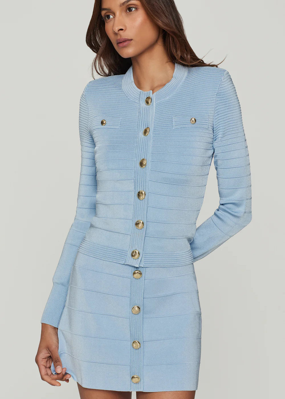 Lilla Bandage Cardigan
