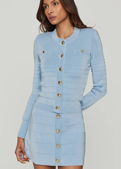 Lilla Bandage Cardigan