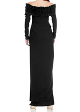 Load image into Gallery viewer, Pleated Off The Shoulder Gown