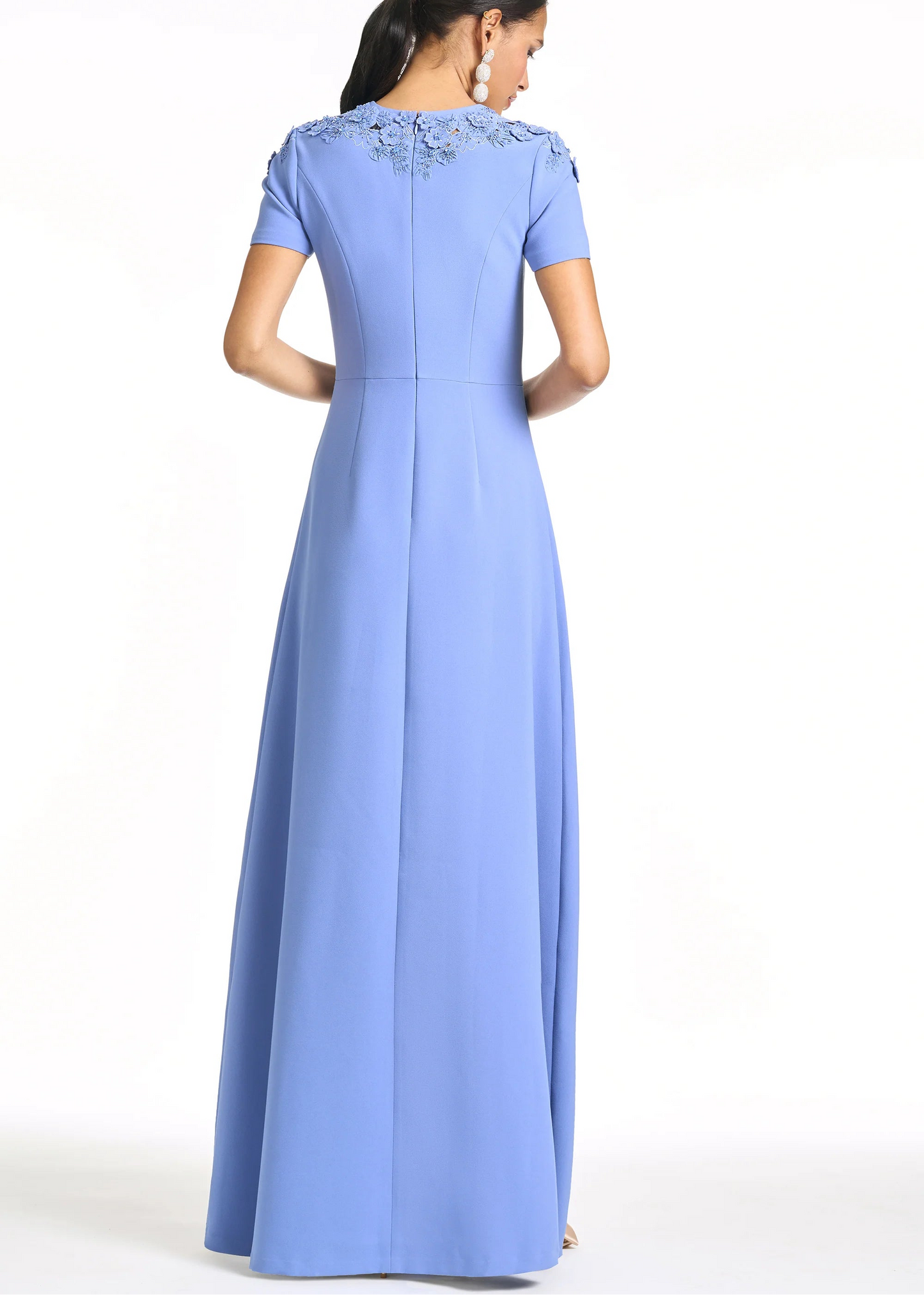Embroidered Aruna Gown