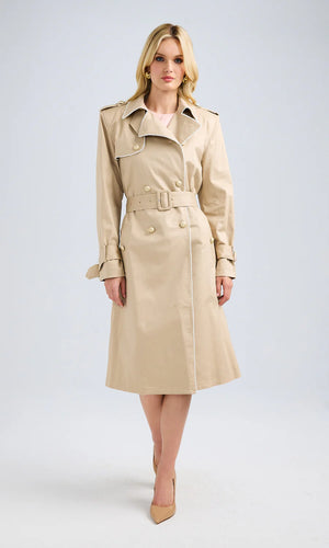 Vanna Pearl Trench Coat