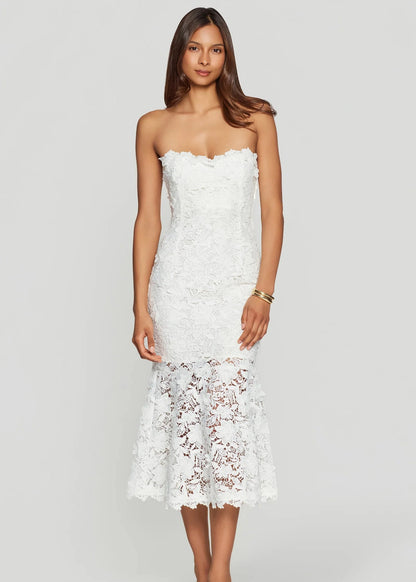 Makaia 3D Butterfly Lace  Dress