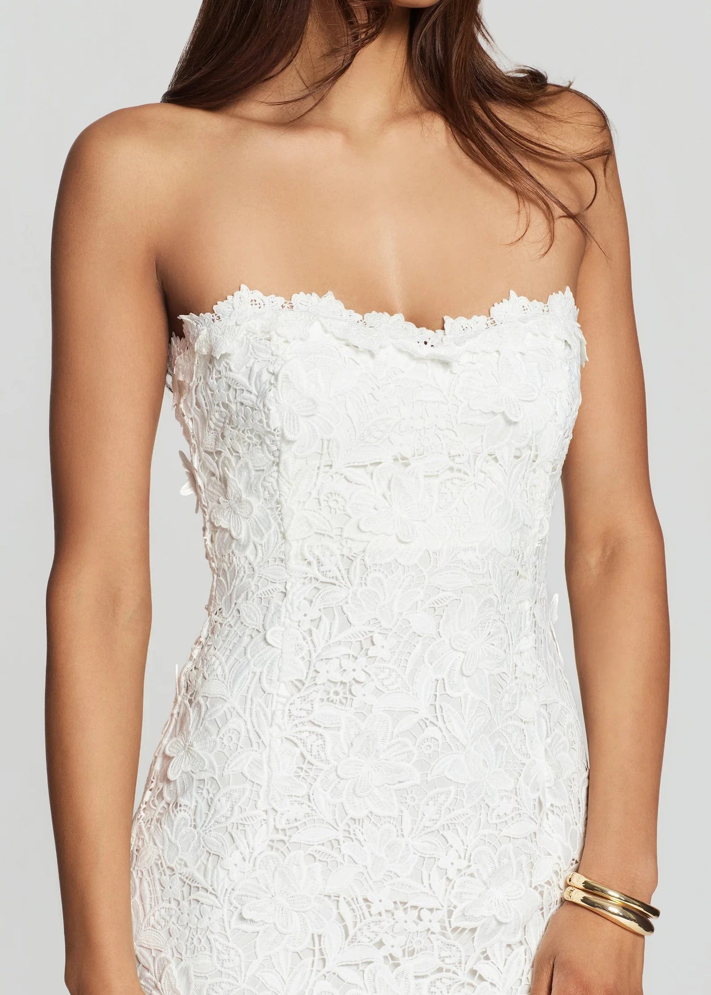 Makaia 3D Butterfly Lace  Dress