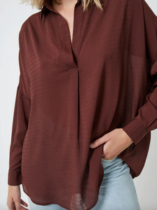 Klar Rhodes Drape Shirt