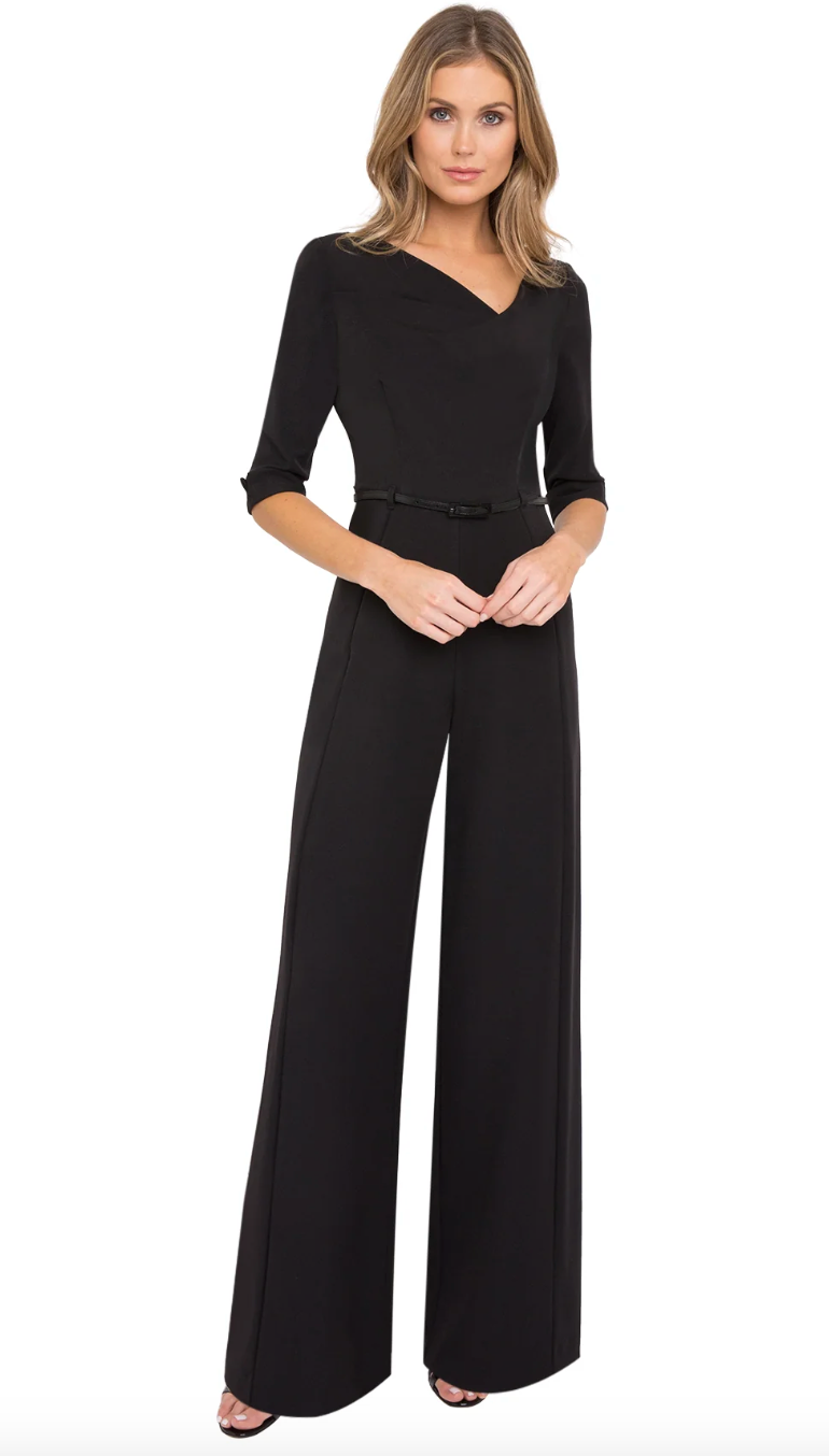 Black halo deals jackie o jumpsuit