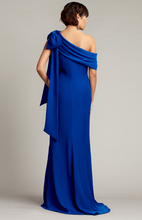 Load image into Gallery viewer, One Shoulder Crepe Gown