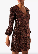 Load image into Gallery viewer, Eeka Sequin Cluster Mini Dress