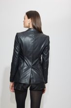 Load image into Gallery viewer, Hudson Vegan Leather Jacket