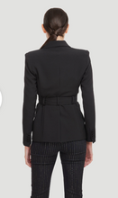 Load image into Gallery viewer, Goldie Crepe Belted Blazer