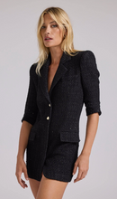Load image into Gallery viewer, Roxy Tweed Blazer Dress