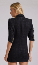 Load image into Gallery viewer, Roxy Tweed Blazer Dress