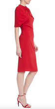 Load image into Gallery viewer, Crepe Capelet Sheath Dress
