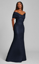 Load image into Gallery viewer, Off Shoulder Twist Gown