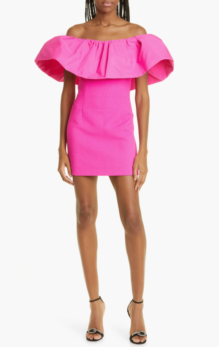 Cecily Off the Shoulder Mini Dress