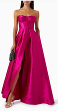 Load image into Gallery viewer, Corset Top High Low Gown