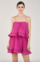 Load image into Gallery viewer, Kate Pleated Mini Dress