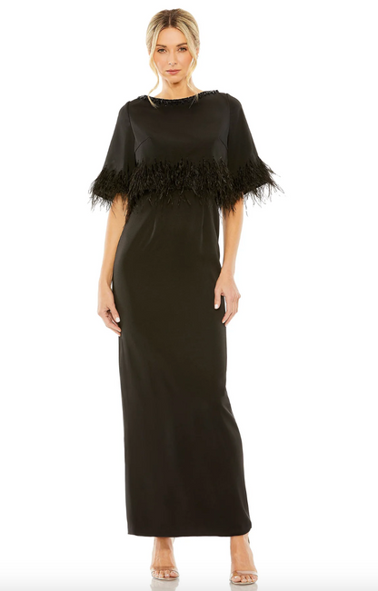 Crystal & Feather Dress