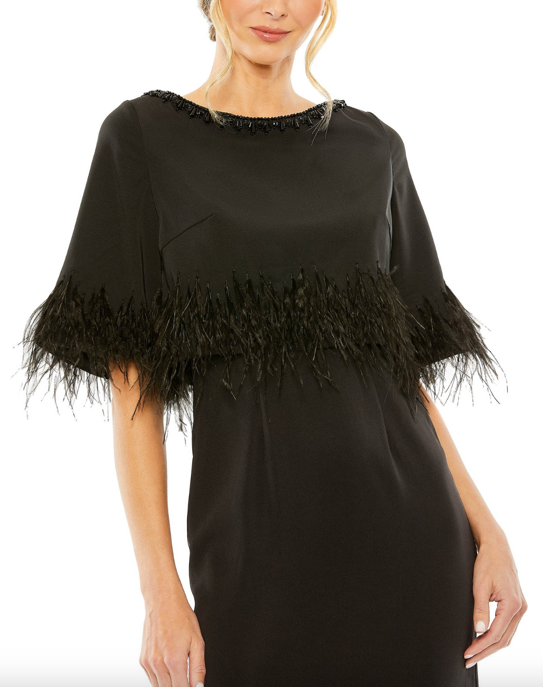 Crystal & Feather Dress
