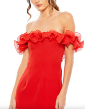Load image into Gallery viewer, Off-The-Shoulder Ruffle Gown