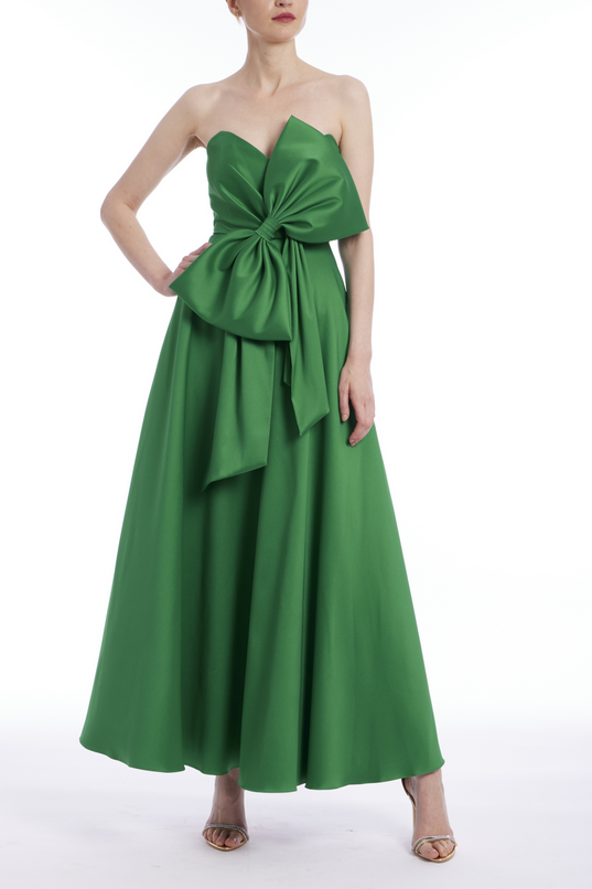 Asymmetrical Bow Gown