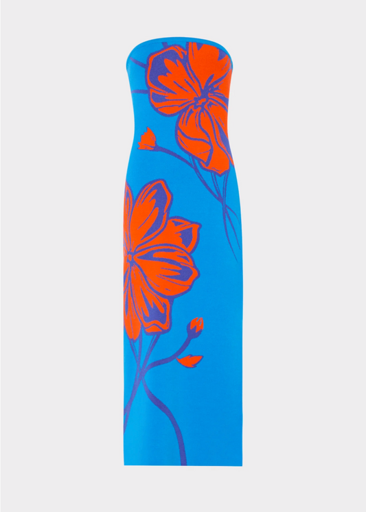 Seraphina Strapless Midi Dress