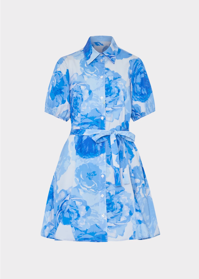 Juni Printed Poplin Dress
