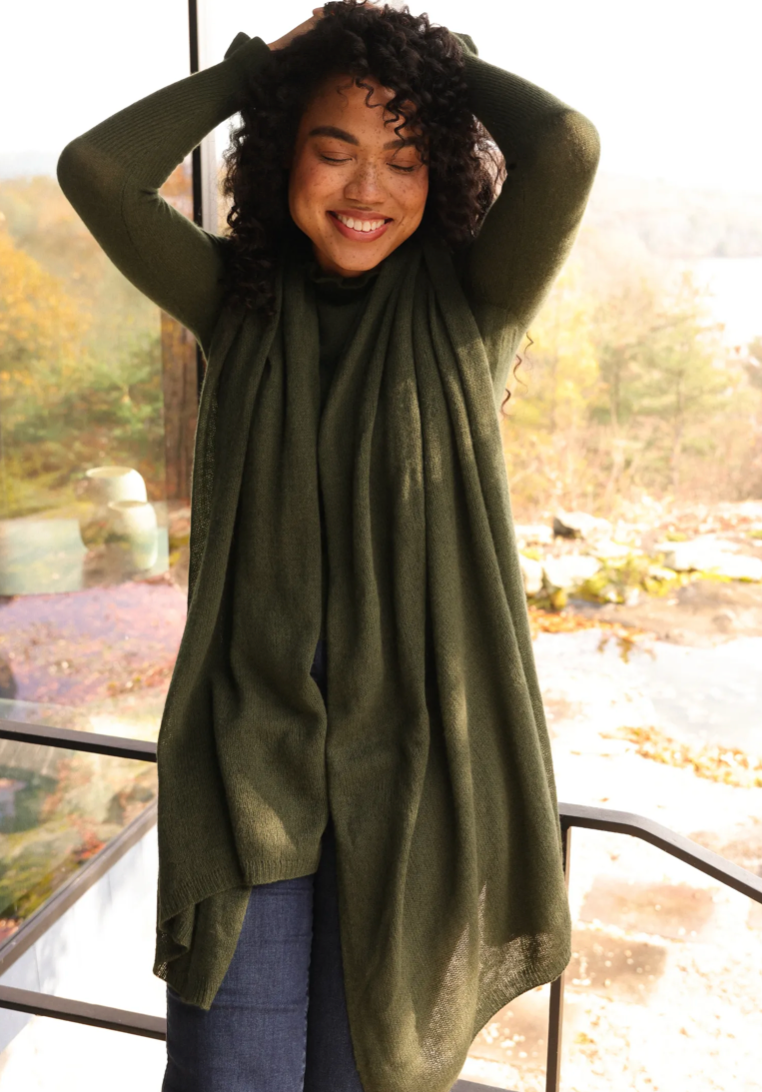 Cashmere Breezy Travel Wrap