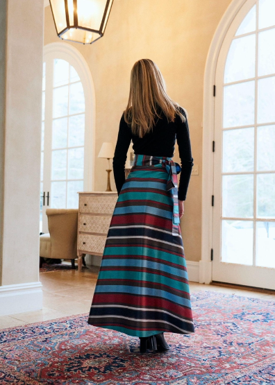 Helena Midi Wrap Skirt