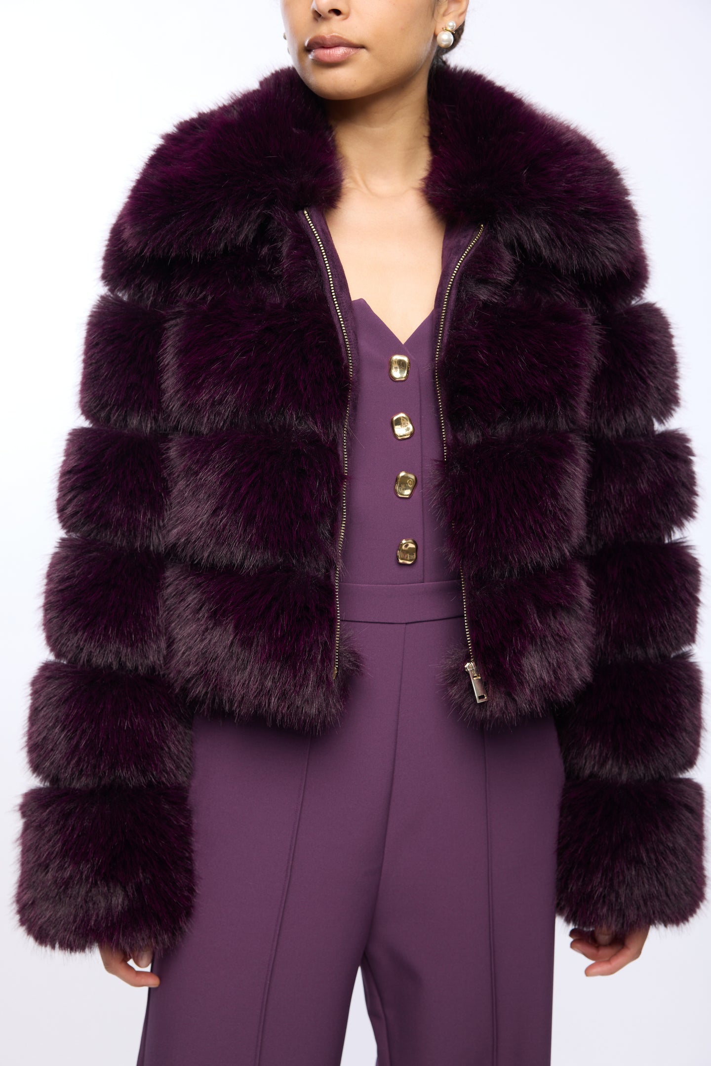 MADISON FAUX FUR JACKET