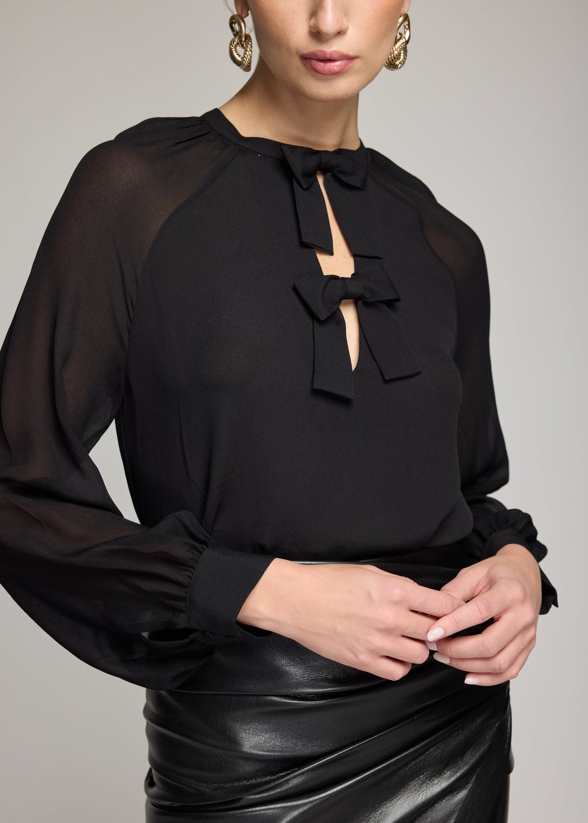 AURELIA BOW BLOUSE