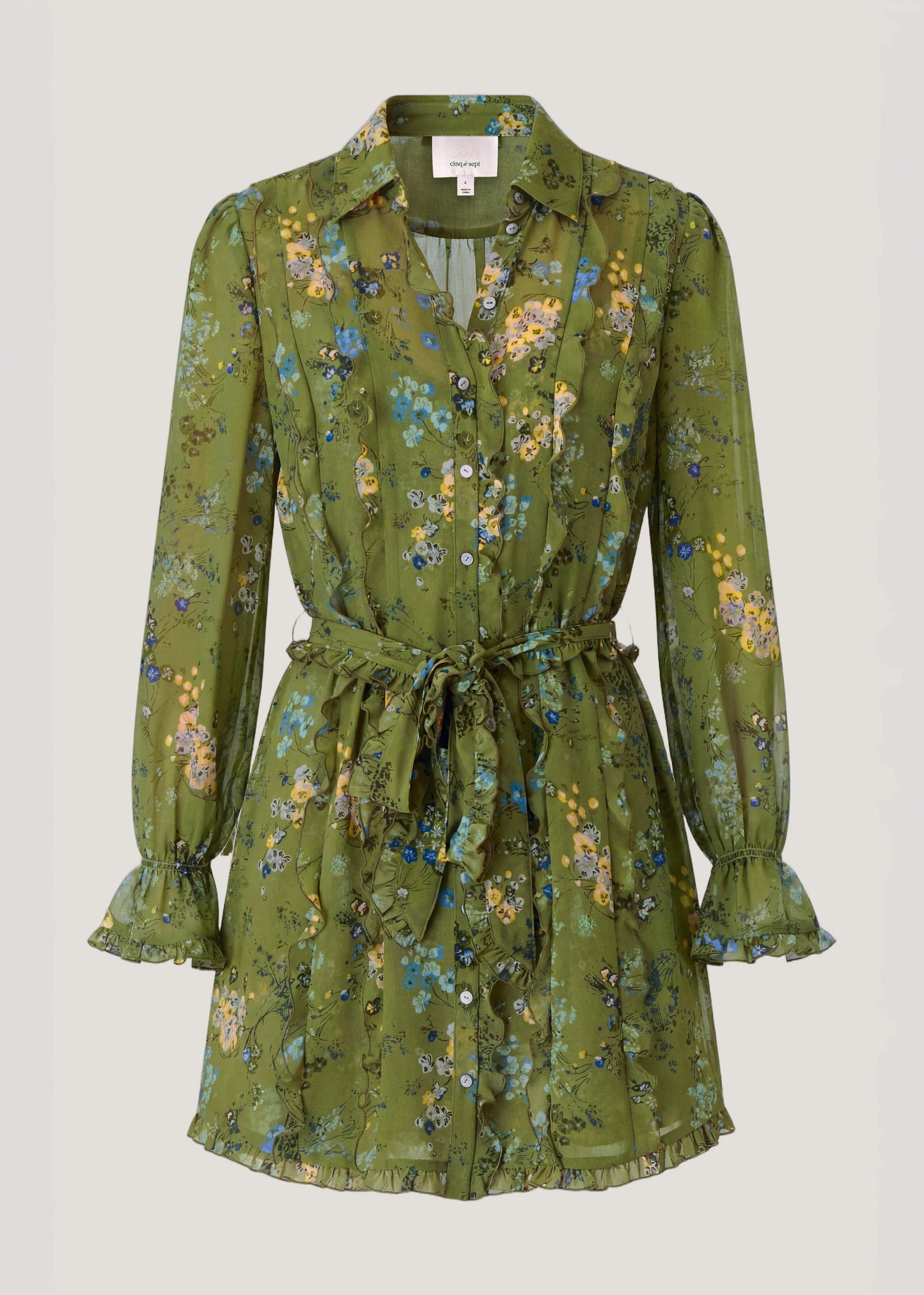 Windswept Floral Estelle Dress