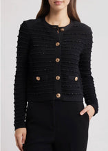Load image into Gallery viewer, Beaded Textured Cardigan Jacket