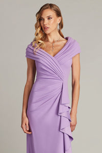 Talise Waterfall Flounce Gown