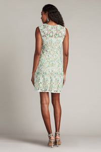 Pyla 3D Floral Embroidered Mini Dress