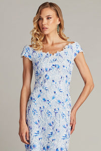 Arid 3D Floral Embroidered Dress