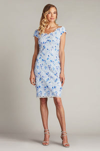 Arid 3D Floral Embroidered Dress