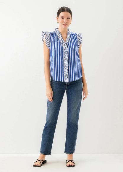 Kelly Ruffle Sleeve Top