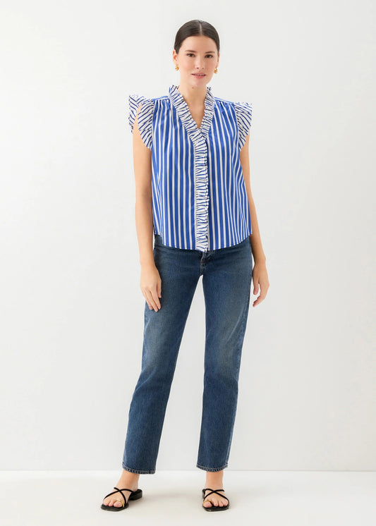Kelly Ruffle Sleeve Top