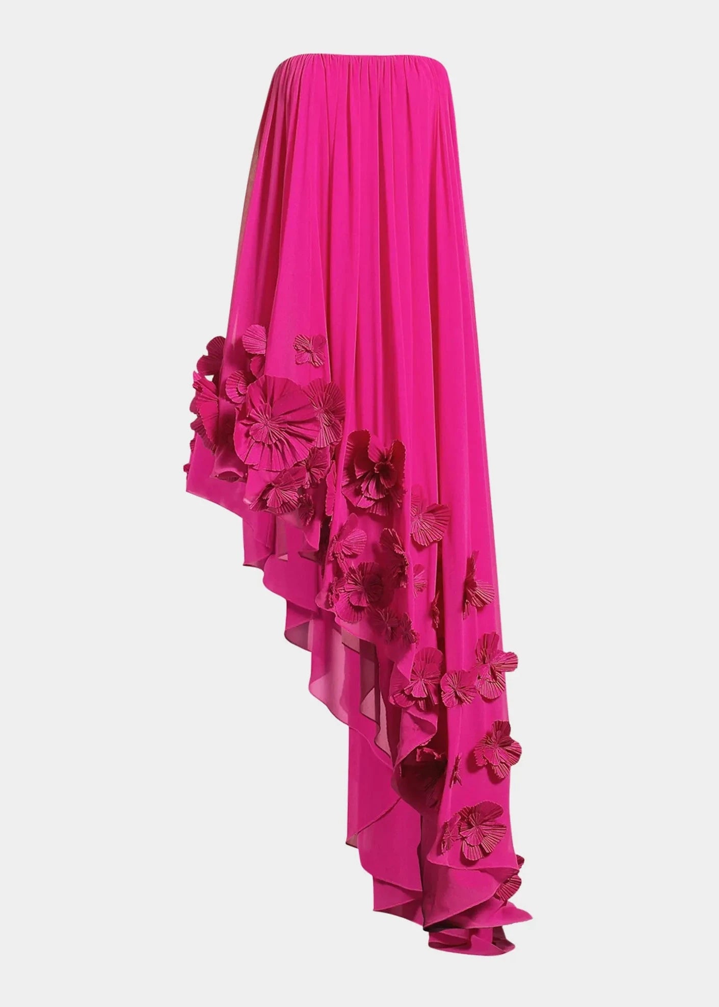 Asymmetrical Floral Maxi