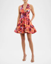 Load image into Gallery viewer, Gardenia Pleated Fit &amp; Flare Mini Dress